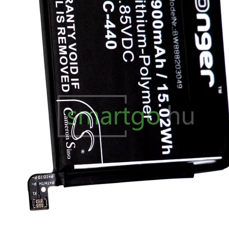 VHBW Telefon akkumulátor akku Nokia LC-440 - 3900mAh, 3.85V, Li-polymer