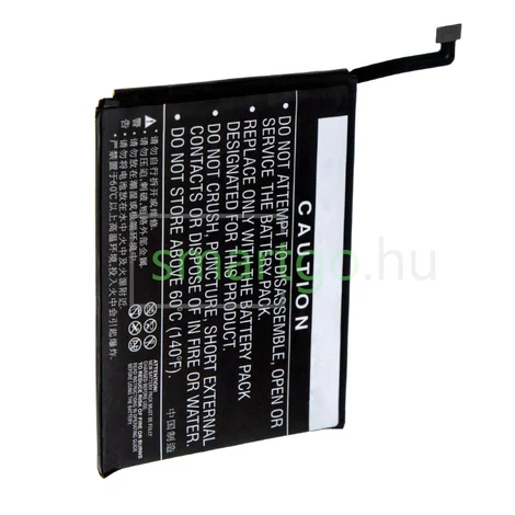 VHBW Telefon akkumulátor akku ZTE / Nubia Li3937T44P6h886639 - 3700mAh, 3.85V, Li-polymer