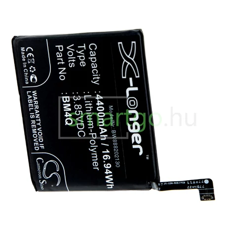 VHBW Telefon akkumulátor akku Xiaomi BM4Q - 4400mAh, 3.85V, Li-polymer