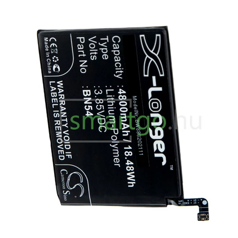 VHBW Telefon akkumulátor akku Xiaomi BN54 - 4800mAh, 3.85V, Li-polymer
