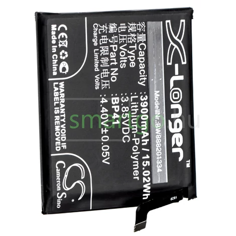 VHBW Telefon akkumulátor akku Redmi BP41 - 3900mAh, 3.85V, Li-polymer