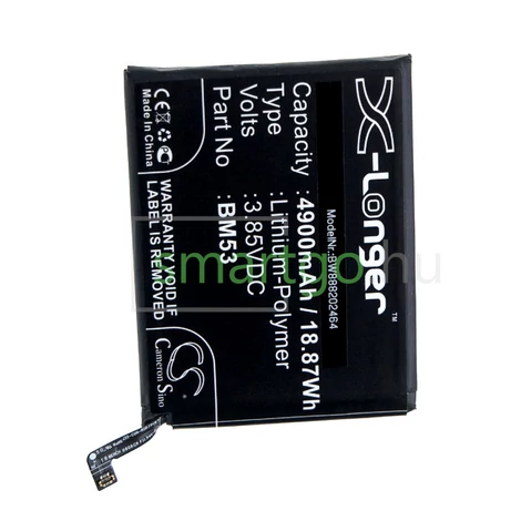 VHBW Telefon akkumulátor akku Redmi / Xiaomi BM53 - 4900mAh, 3.85V, Li-polymer