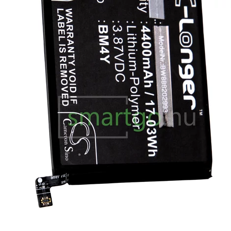 VHBW Telefon akkumulátor akku Xiaomi BM4Y - 4400mAh, 3.87V, Li-polymer