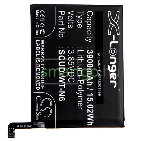 VHBW Telefon akkumulátor akku Samsung SCUD-WT-N6 - 3900mAh, 3.85V, Li-polymer