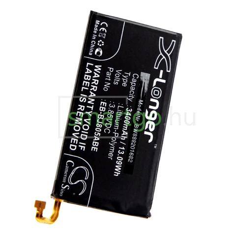 VHBW Telefon akkumulátor akku Samsung EB-BJ805ABE, GH82-16480A - 3400mAh, 3.85V, Li-polymer