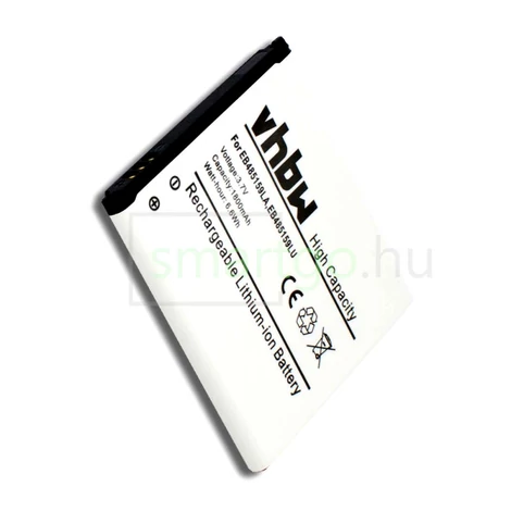 VHBW Telefon akkumulátor akku Samsung EB485159LA - 1800mAh, 3.7V, Li-ion