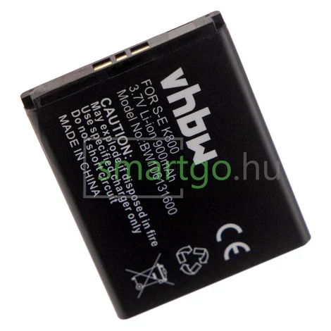 VHBW Telefon akkumulátor akku Sony BST-33 - 900mAh, 3.7V, Li-ion