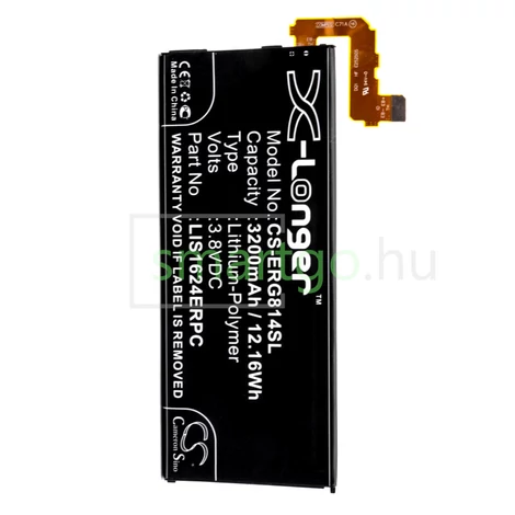 VHBW Telefon akkumulátor akku Sony LIS1624ERPC - 3200mAh, 3.8V, Li-polymer