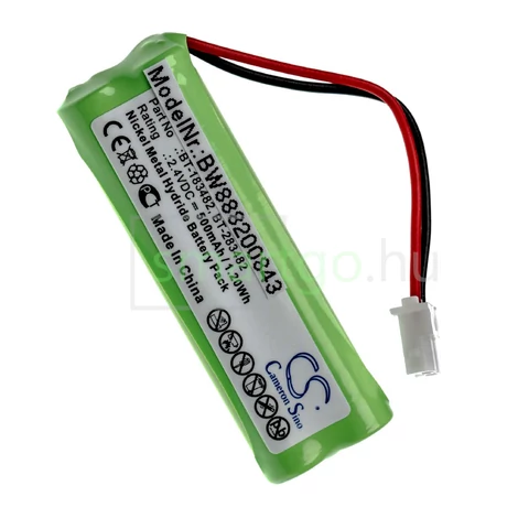 Vezetékes Telefon akkumulátor akku vTech 89-1348-01, 89-1348-01-00 - 500mAh, 2.4V, NiMH