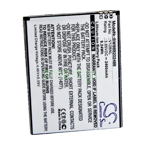 VHBW Telefon akkumulátor akku Wiko V12BNL - 2400mAh, 3.85V, Li-ion