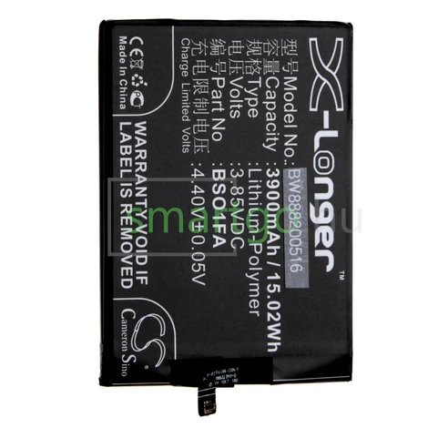 VHBW Telefon akkumulátor akku Xiaomi BSO1FA - 3900mAh, 3.85V, Li-polymer