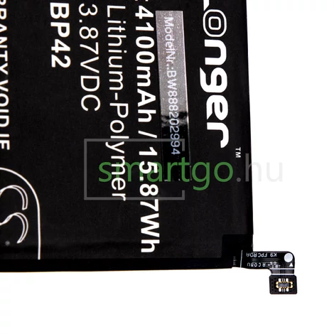 VHBW Telefon akkumulátor akku Xiaomi BP42 - 4100mAh, 3.87V, Li-polymer