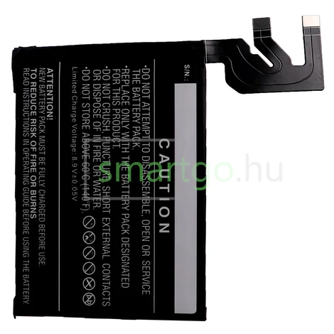 VHBW Telefon akkumulátor akku ZTE Li3945T44P8H556490 - 2200mAh, 7.74V, Li-polymer