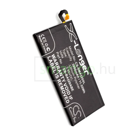 VHBW Telefon akkumulátor akku Samsung EB-BA520ABE, GH43-04680A - 3000mAh, 3.85V, Li-polymer