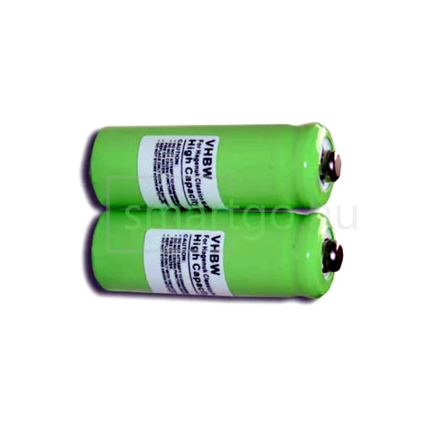 Vezetékes telefon akkumulátor (2 db) 2/3 AAA, GP40AAA, GP40AAAM - 400mAh, 1.2V, NiMH