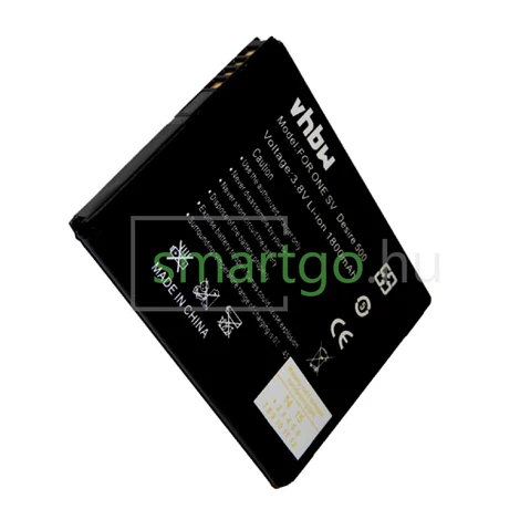 VHBW Telefon akkumulátor akku HTC 35H00201-04M, 35H00201-16M - 1800mAh, 3.7V, Li-ion
