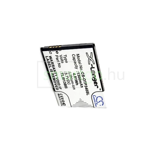 VHBW Telefon akkumulátor akku Alcatel TLi013B2 - 1300mAh, 3.7V, Li-ion