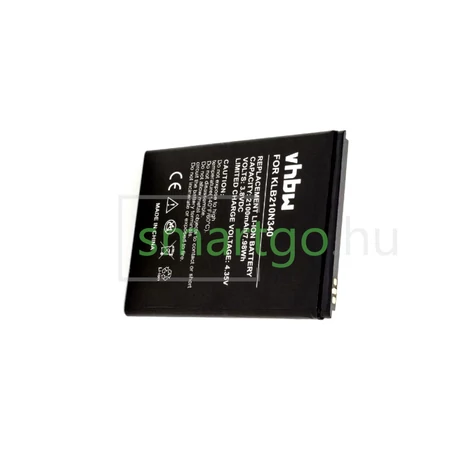 VHBW Telefon akkumulátor akku Konka KLB210N340 - 2100mAh, 3.8V, Li-ion